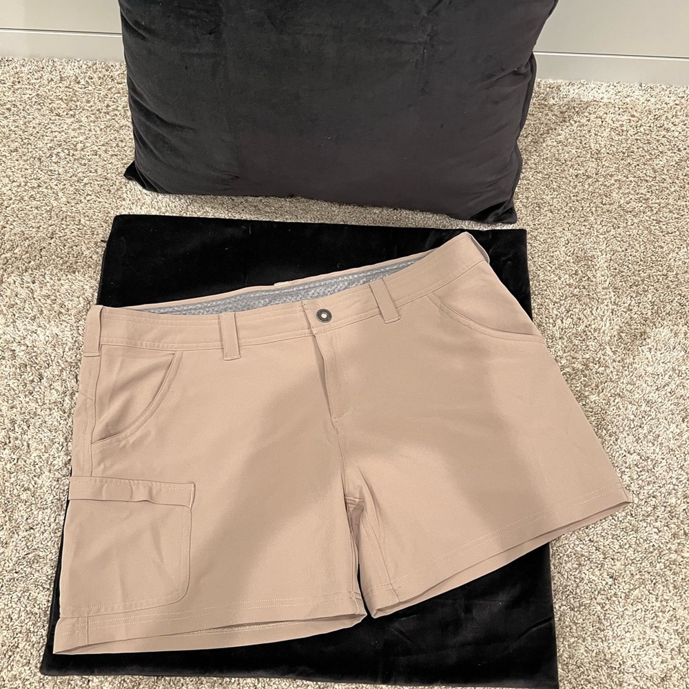 The North Face light weight breathable fabric hiking shorts.